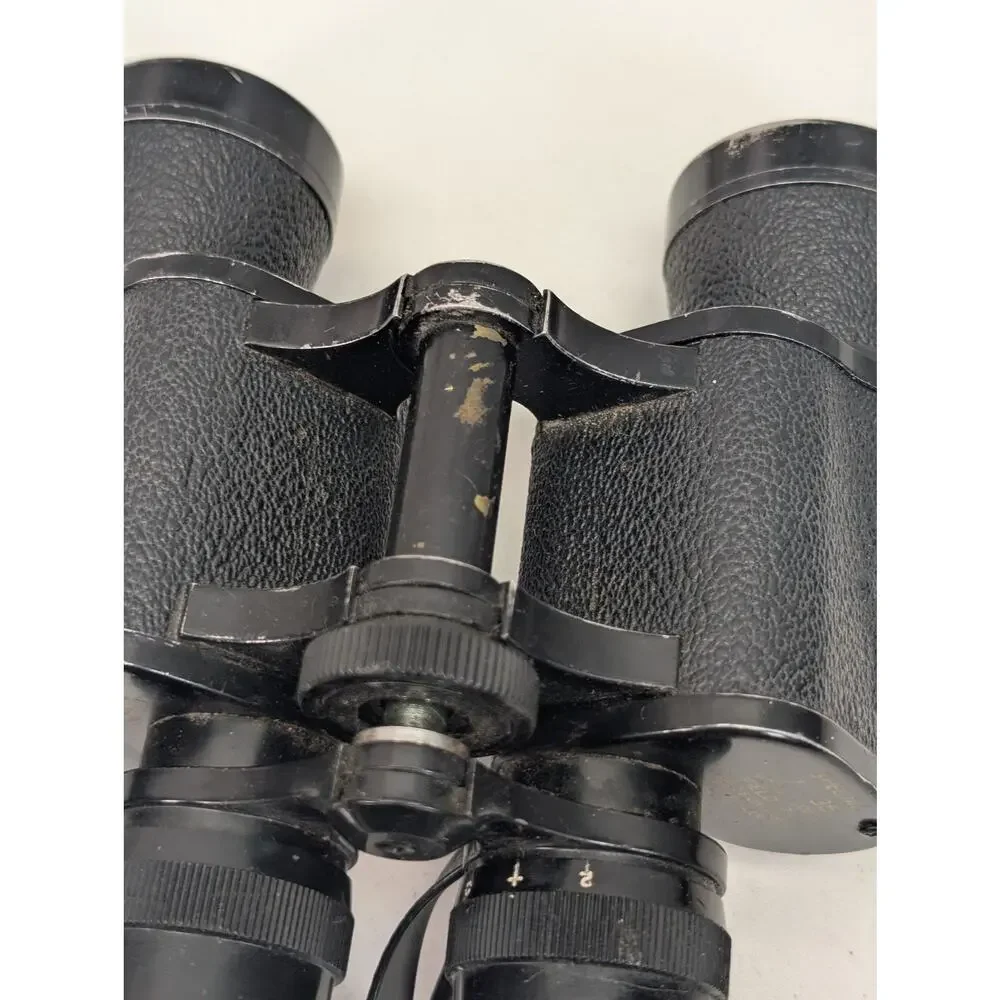 Vintage Focal 7x35 Binoculars Japan Special Coated Field 7° Kresge Detroit Strap